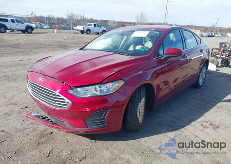 2019 Ford Fusion Hybrid Se из США, поврежденный, VIN 3FA6P0LU4KR189846
